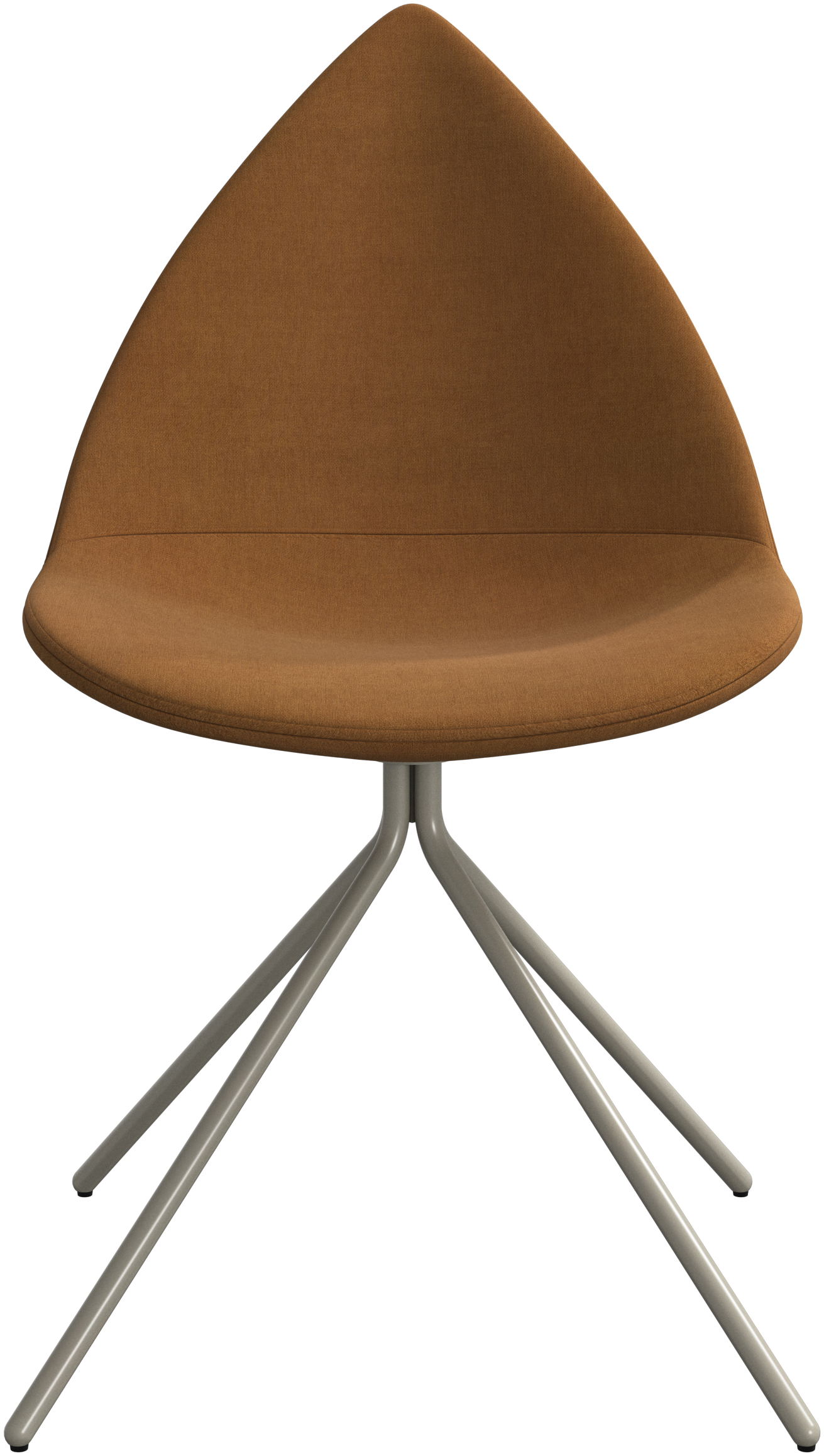 BoConcept Ottawa dining chair - matte ash gray structure lacquered